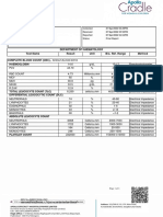 Complete Blood Count and Biochemistry Report