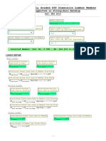 SYP SL Rafter Design For Gravity