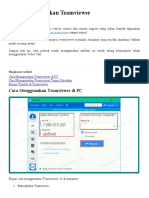 Cara Menggunakan Teamviewer