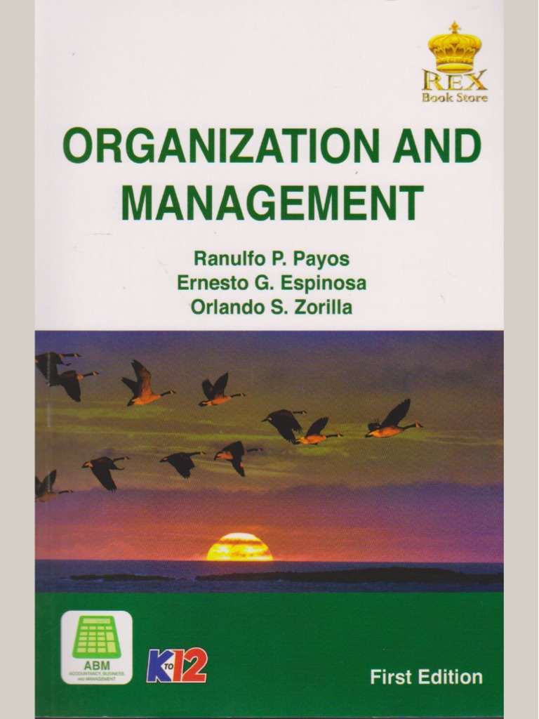 Organization and Management | PDF