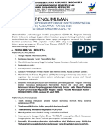 Pengumuman Pidi Angkatan i Tahun 2021