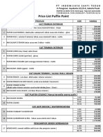 Baru Price List All Product Puffin Paint Update 21 April