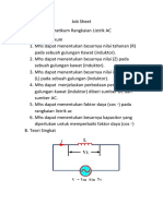 Job Sheet