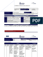 Secuencia Didáctica de Taller de Lectura y Redacción I 1. Datos Generales