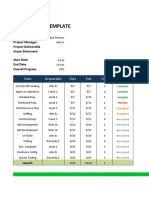 Project Plan Template: Create Your Template in Smartsheet