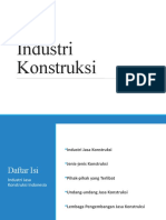 Industri Konstruksi