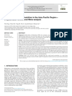 Journal-Double Burden of Malnutrition in the Asia Pacific Region 2020