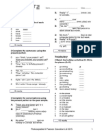 Unit Test 7B: Grammar