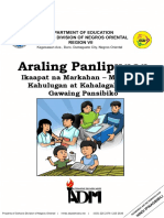 Araling Panlipunan: Ikaapat Na Markahan - Modyul 4: Kahulugan at Kahalagahan NG Gawaing Pansibiko