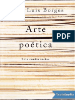 BORGES - Jorge Luis - Arte Poética - Seis Conferencias - 1967 - 1968