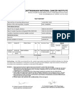 Chittaranjan National Cancer Institute: Test Report