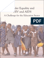 Gender Equality, HIV and AIDS: Challenges For The Education Sector