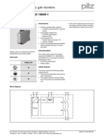 E-STOP Relays, Safety Gate Monitors: Pnoz X7P