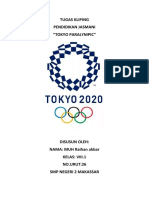 Tugas Kliping Pendidikan Jasmani "Tokyo Paralympic"