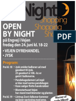 Open by Night juni 2011