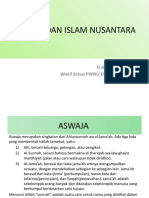 Aswaja Dan Islam Nusantara