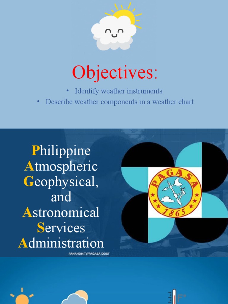 Objectives Identify Weather Instruments Describe Weather