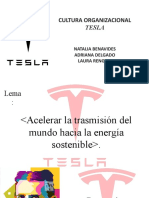 Cultura Organizacional - Tesla