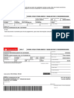 Instruções para pagamento de boleto