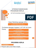 Laporan Rangkaian Program Kerja: Upt SPF SD Inpres Parang