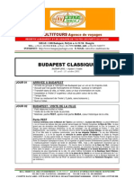 BUDAPEST CLASSIQUE - Package de Voyage Pour Groupes