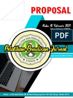 Proposal Kegiatan Pelatihan Jurnal