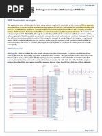 DDR Constraints Example: Defining Constraints For A DDR Memory in PCB Editor