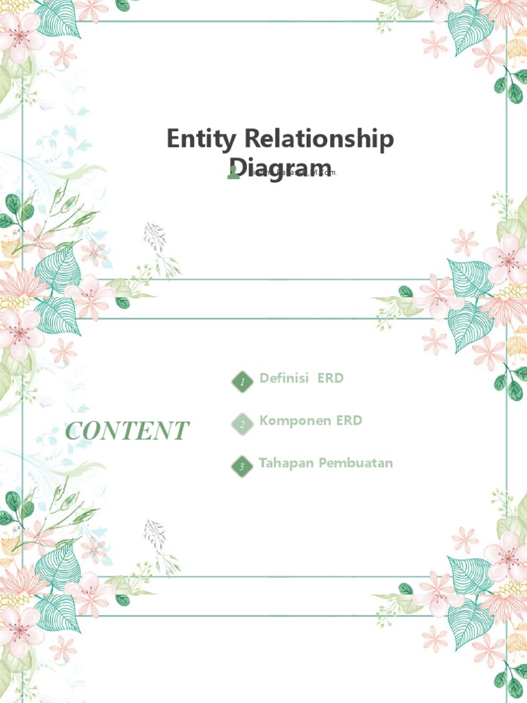 6 - Entity Relationship Diagram | PDF