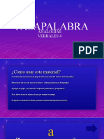 (226) PASAPALABRA-ANALOGÍAS VERBALES 4