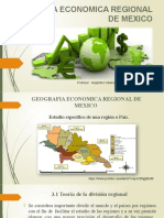 Tema III Geografía Económica Regional de México