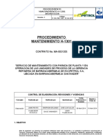 P-136-P&c-Mec-15-06-070 Proce Mantenimiento H-1301