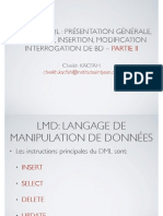 Langage SQL - Partie 2