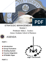 Strategic Management Course Overview