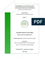 Analisis Tematico Mentalidad de Tiburon