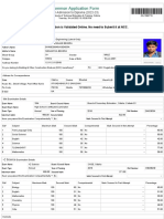 Common Application Form: Your Application Is Validated Online. No Need To Submit It at NCC