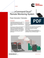 Powercommand Cloud Remote Monitoring System: Specification Sheet