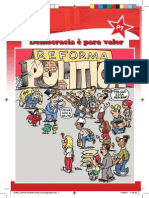 Cartilha Sobre Reforma Política Incentiva A Participação Popular