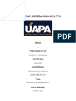 Tarea 5 Administracion Matricula 201904697