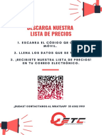 Descarga Nuestra Lista de Precios