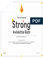 Google - Interland - Avlokitta Ratn - Certificate - of - Strongness