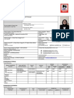 Form Data Pribadi Pelamar SUPER INDO