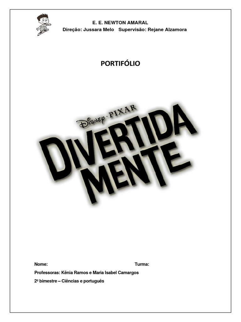 Caderno de Anotações: Filme: Divertida Mente