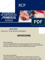 Primeros Auxilios - RCP