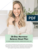 28 Day Hormone Balance Reset Plan