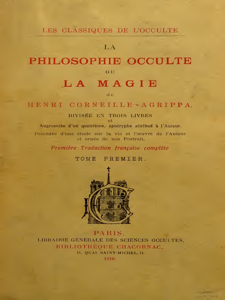 La Philosophie Occulte, PDF