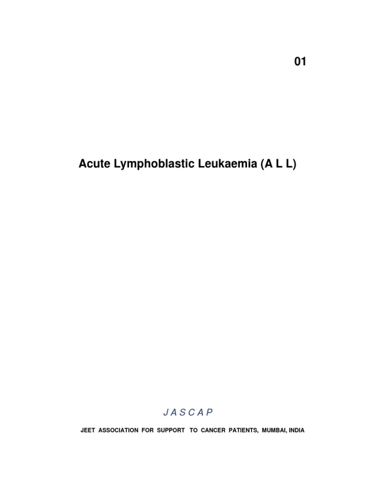 Acute Lymphoblastic Leukaemia | PDF | Leukemia | Lymphatic System