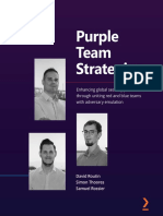 Purple Team Strategies Enhancing Global Security Posture Through Uniting Red and Blue Teams With Adversary Emulation (David Routin, Simon Thoores, Samuel Rossier)