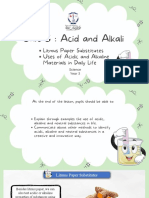 ACID AND ALKALI-Litmus Paper Substitutes