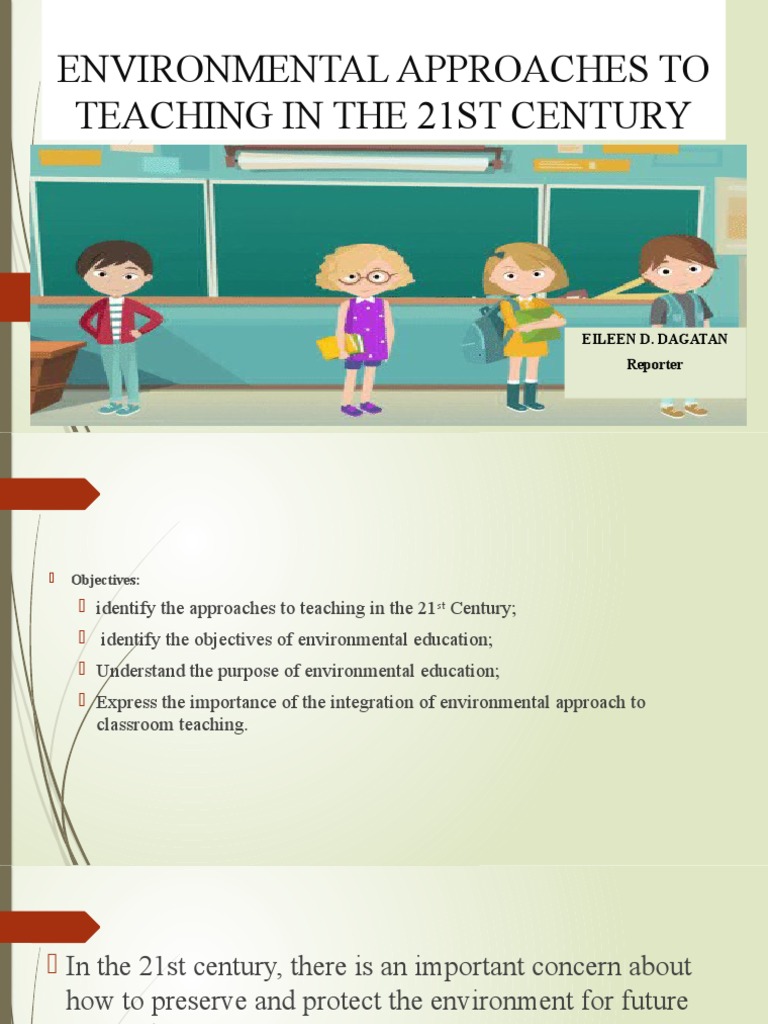 21st Century Environmental Education Approaches | PDF | Teaching Method ...