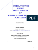 Coffee Feasibility Study Summary